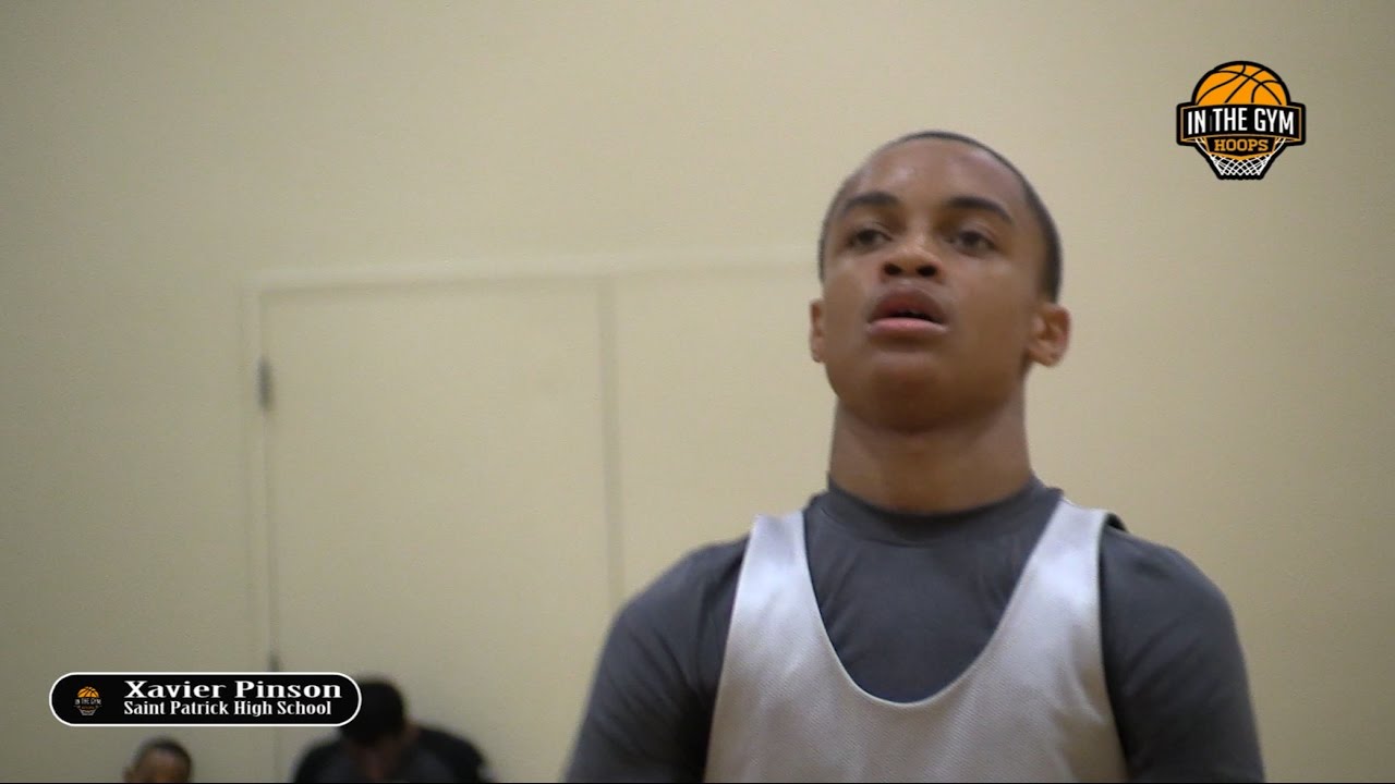 2018 6'3 Xavier Pinson is a TOP PG! Breakout season ahead at St Pats!