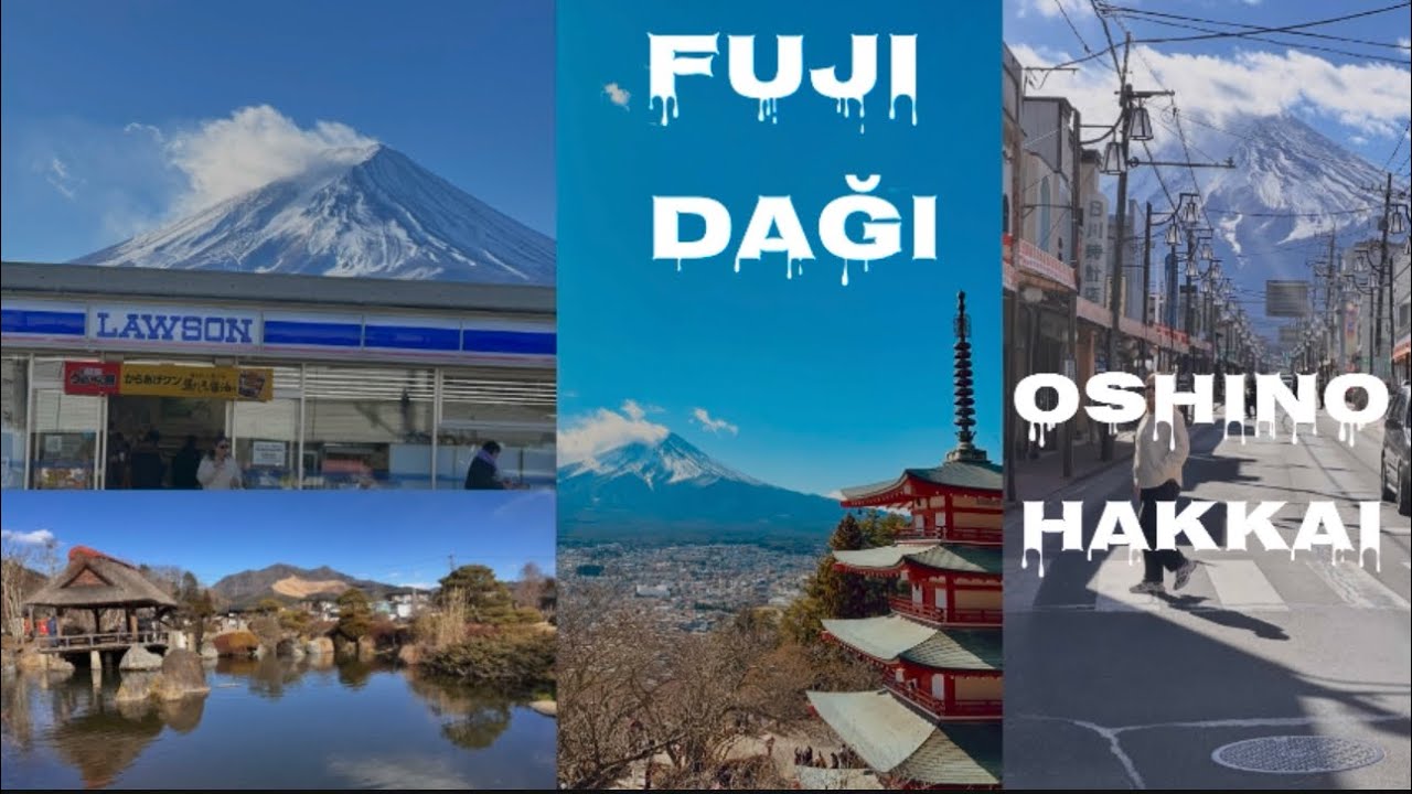Fuji Dağı/OshinoHakkai/Fujikawaguchiko Lawson Shogun Burger #japan #fuji #oshinohakkai #travel #vlog