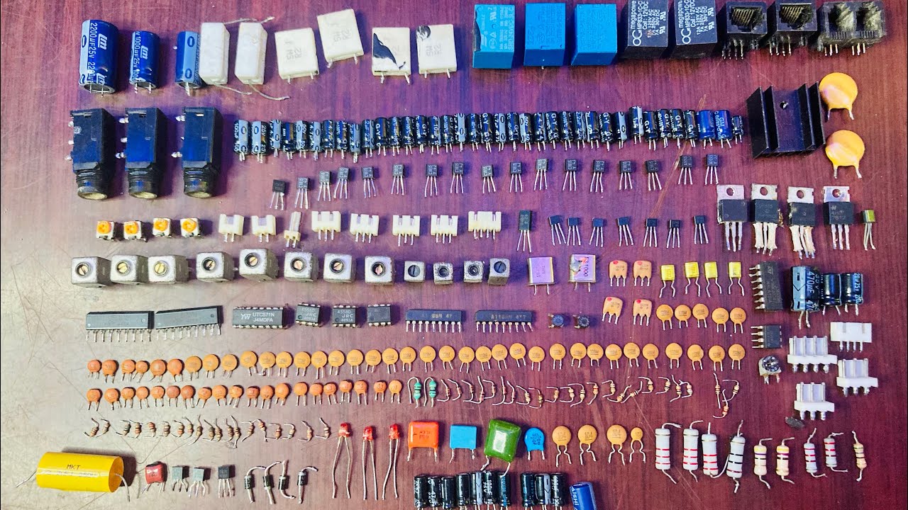 Reciclaje de componentes electrónicos