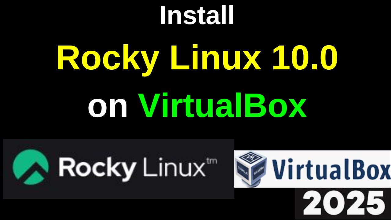 How to Download and Install Rocky Linux 10.0 on VirtualBox | Install Rocky Linux 10.0 | 2025 Updated