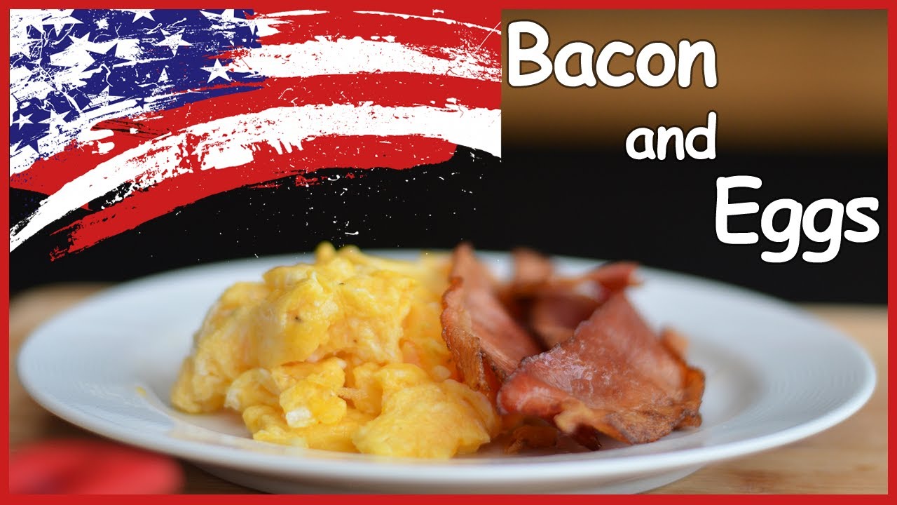 Ovos Mexidos e Bacon