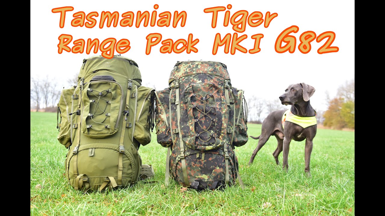 Review: Tasmanian Tiger Range Pack MKI G82 120l militärischer Scharfschützen-Rucksack KSK BW