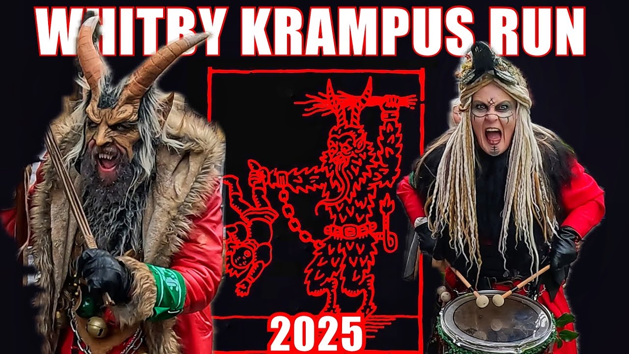 Забег Уитби Крампуса 2025