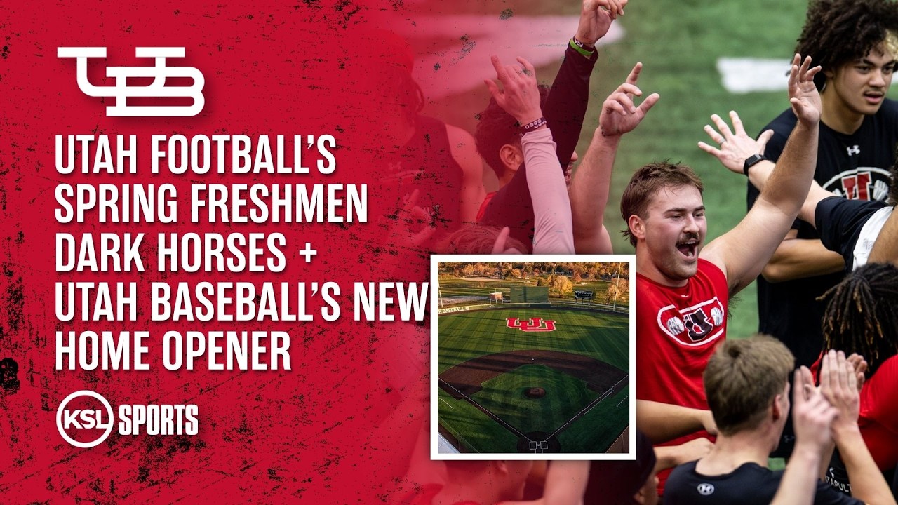 Utah Football's Spring Freshmen Dark Horses + Utah Baseball's New Home Opener
