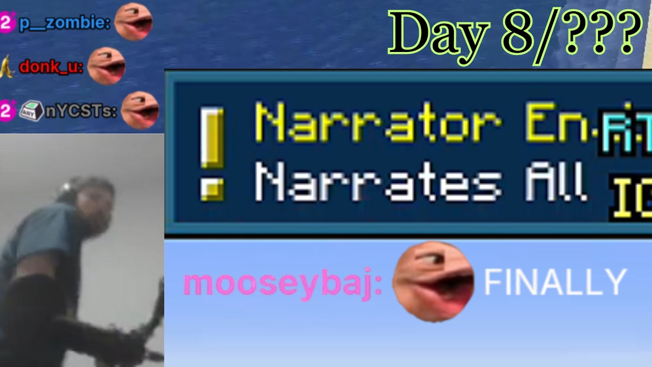 Forsen Turns on the Narrator | Deaths n Donos - Day 8