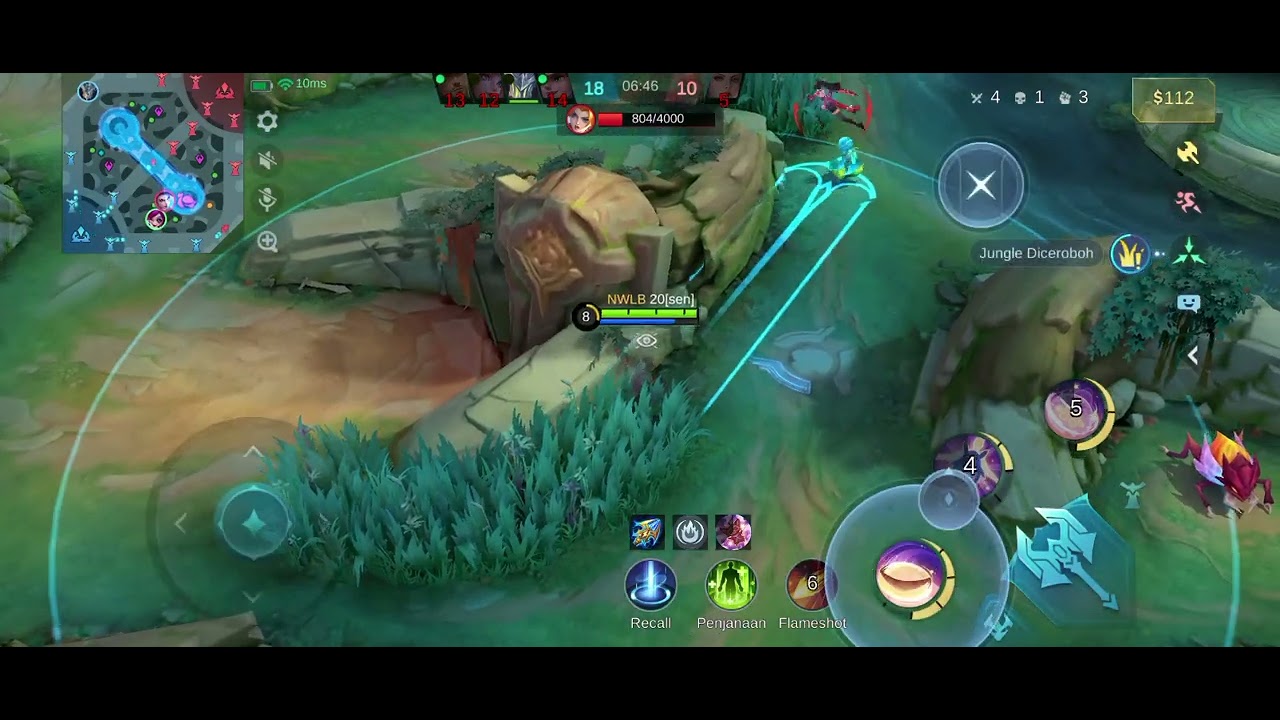 Nana MVP. hate hanabi. #mobilelegends #mlbb 