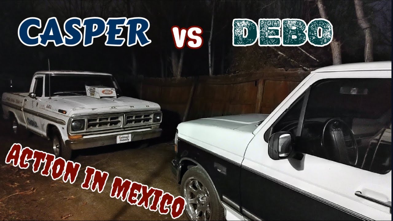 The F100 called Casper goes testing and gets a race with 