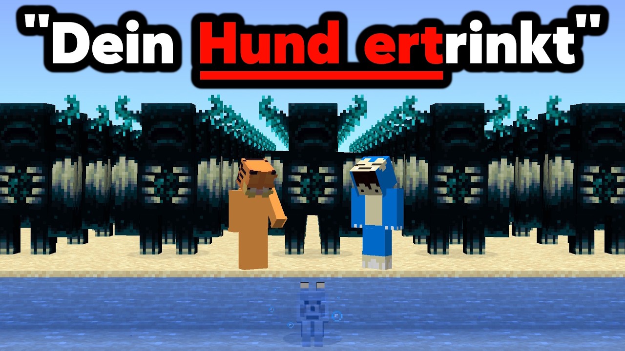 ALLES WAS ICH SAGE PASSIERT IN MINECRAFT