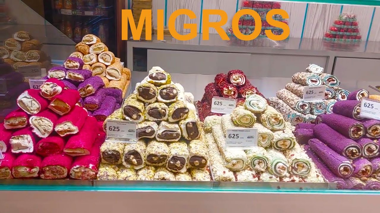 Wir besuchen die Geschäfte in Kumköy(Side) MIGROS. Die aktuellen Preise in der Türkei - Oktober 2023