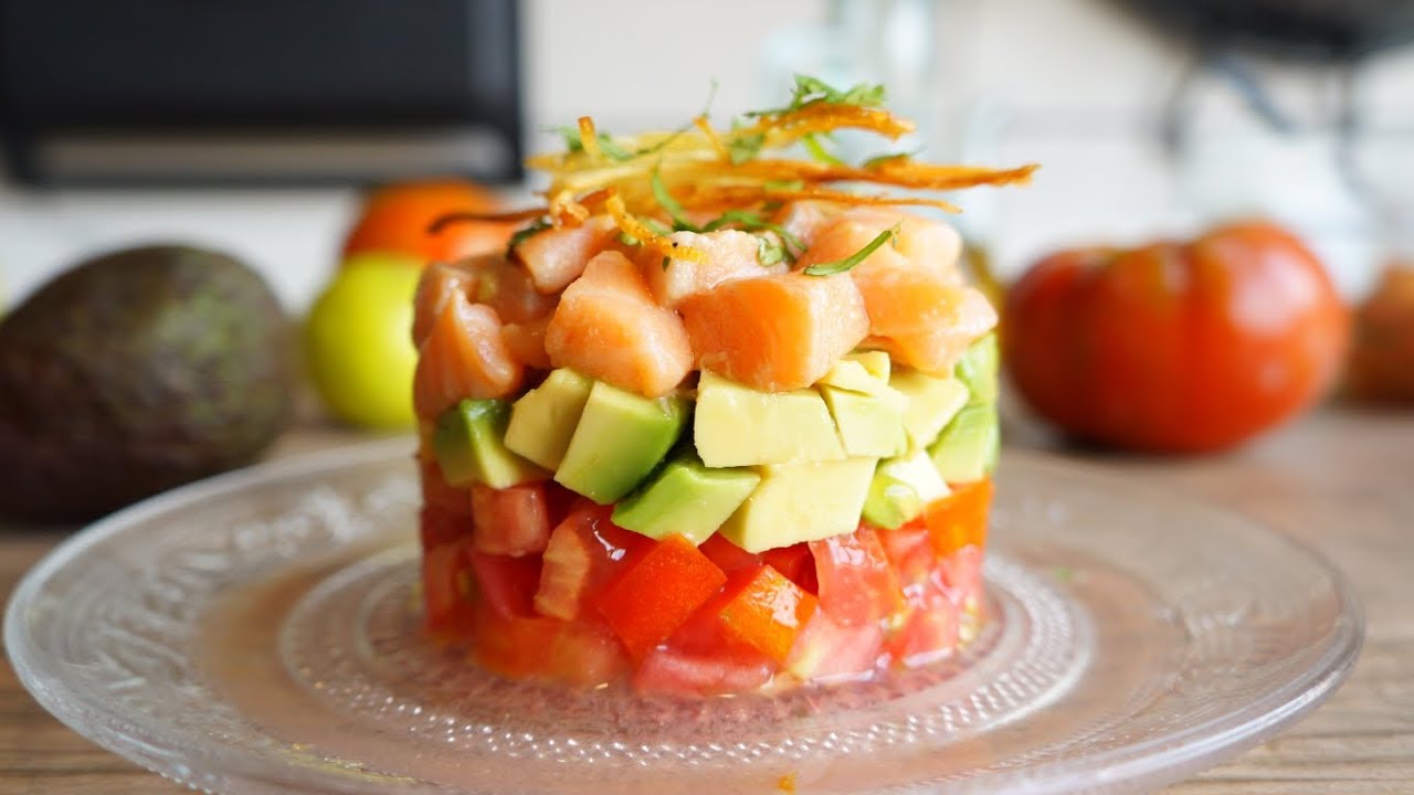 TARTAR DE SALMÓN CON AGUACATE | CHEFBOSQUET