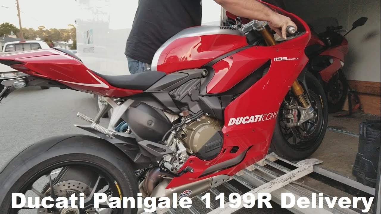 2014 Ducati Panigale 1199R Delivery!
