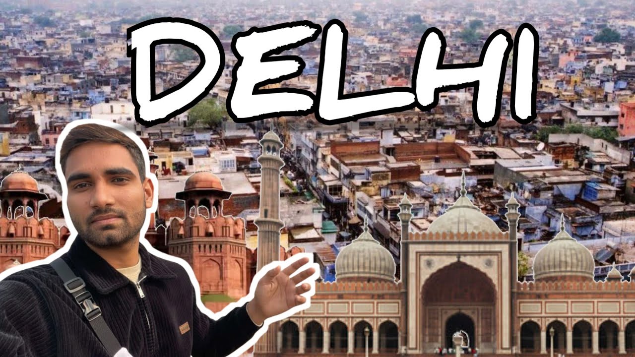 Delhi - Red Fort & Jama Masjid | Reality of Delhi crowd | watch full vlog 