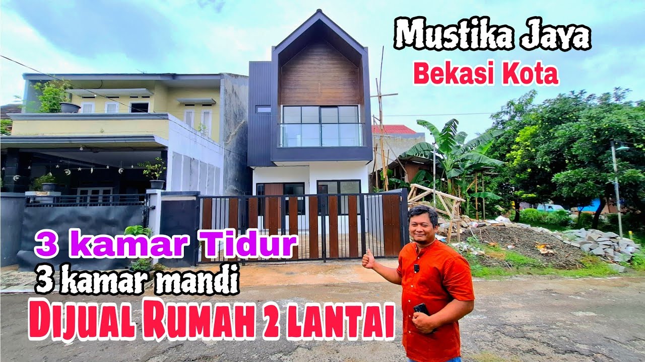 Dijual Rumah 2 Lantai di Dukuh Zamrud Mustika Jaya Kota Bekasi