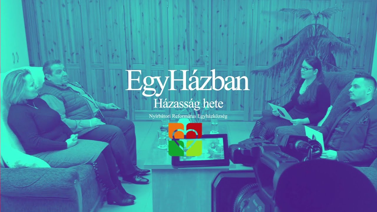 EgyHázban: Házasság hete kanapébeszélgetés Csabával és Dórával