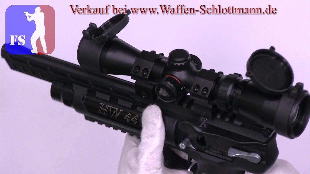 Vorstellung der #Luftpistole #Weihrauch #HW 44