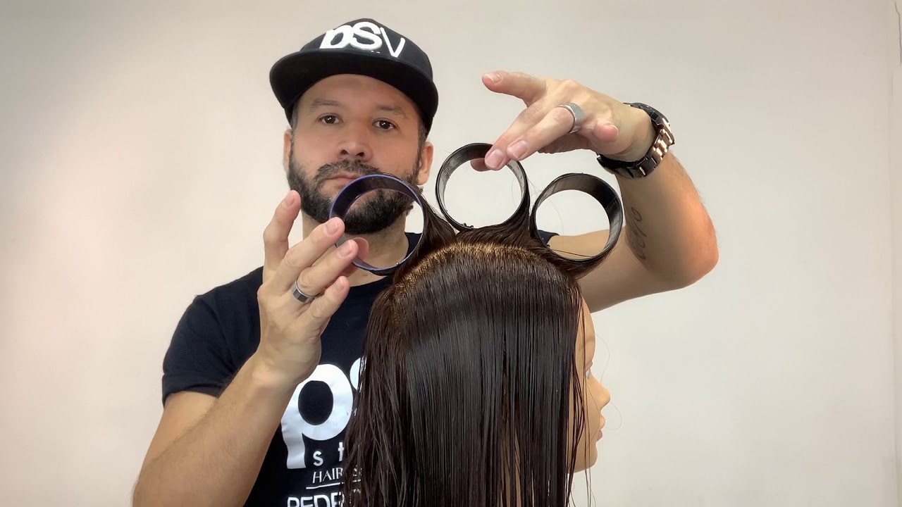 C&oacute;mo hacer un buen SET  con rollos en cabello mojado