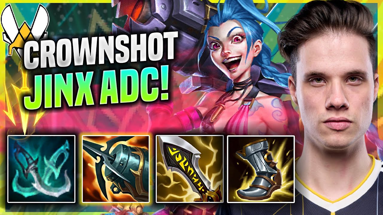 CROWNSHOT DESTROYING WITH JINX! - VIT Crownshot Plays Jinx ADC vs Jhin! | Patch 11.14