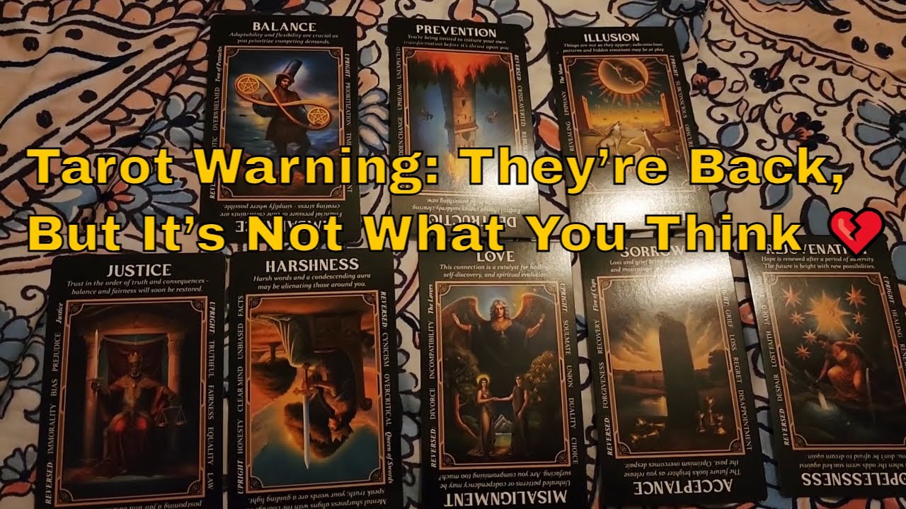 Tarot Warning: They’re Back, But It’s Not What You Think 💔