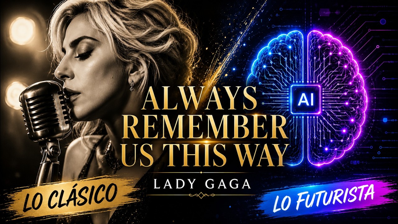 ALWAYS REMEMBER US THIS WAY - Lady Gaga (2018) Cover IA en ESPAÑOL