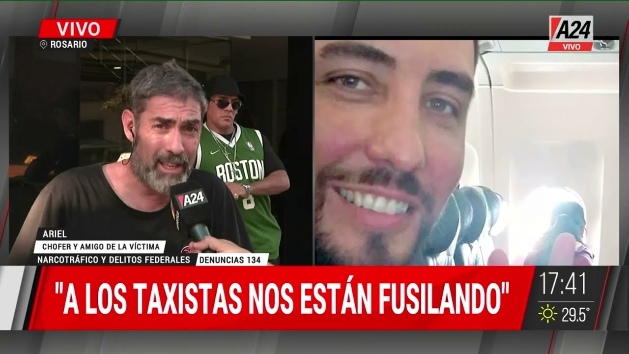 🚨 Taxista asesinado en Rosario: 