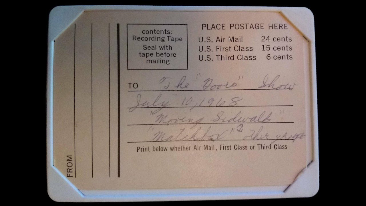 1968-07-10 - The Doors - Sam Houston Coliseum - Houston, TX