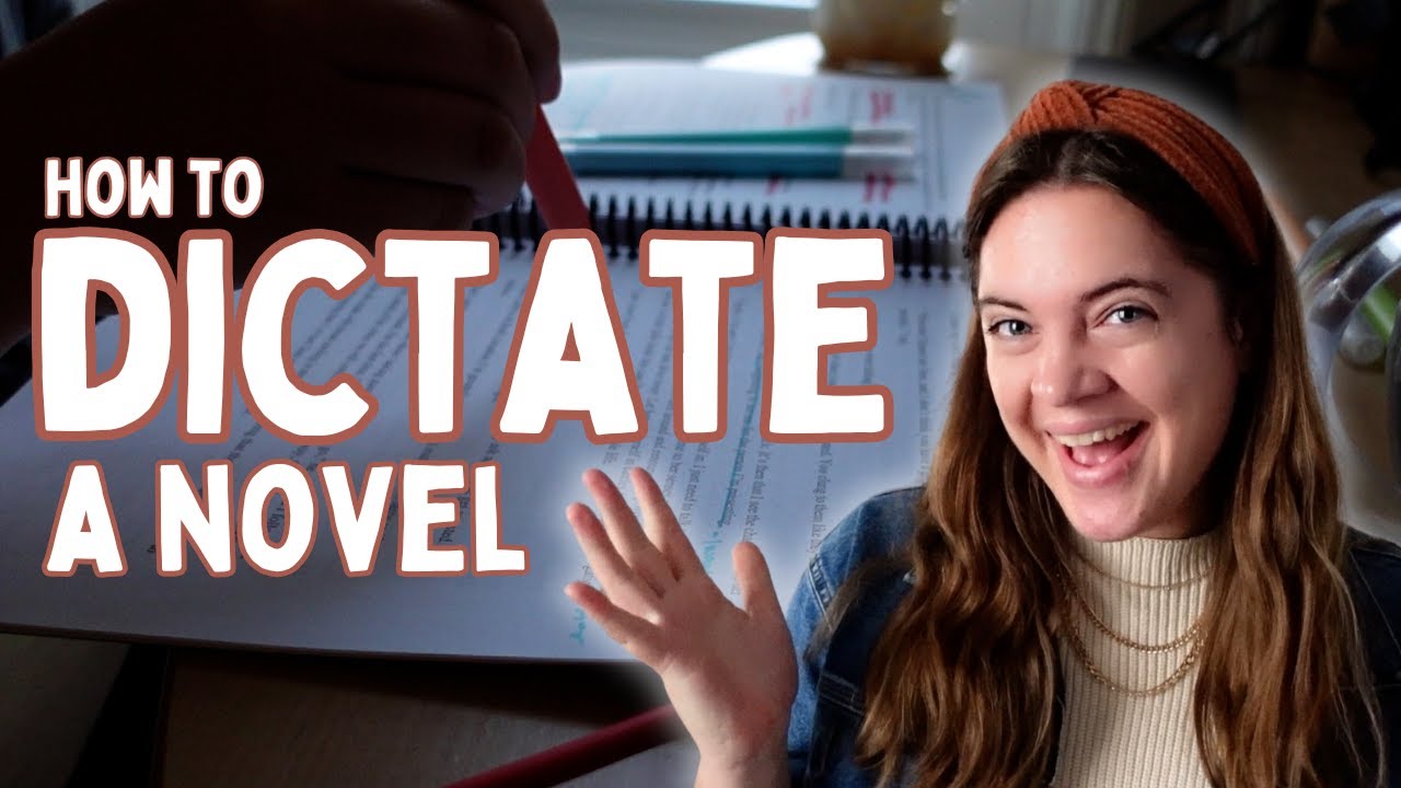 HOW TO DICTATE FICTION | tips, tricks and software! #dictation  (nanowrimo day 16)