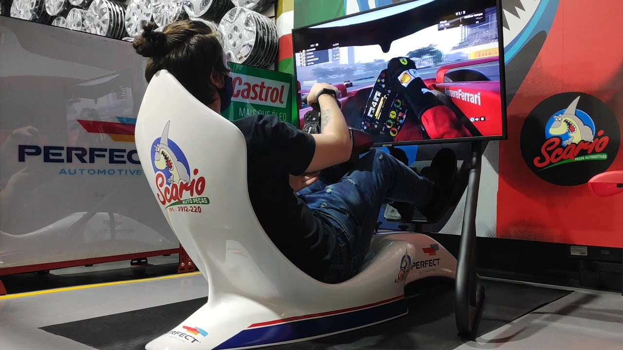 Evento Perfect Automotive 15 10 2020 Simulador Sensa F1