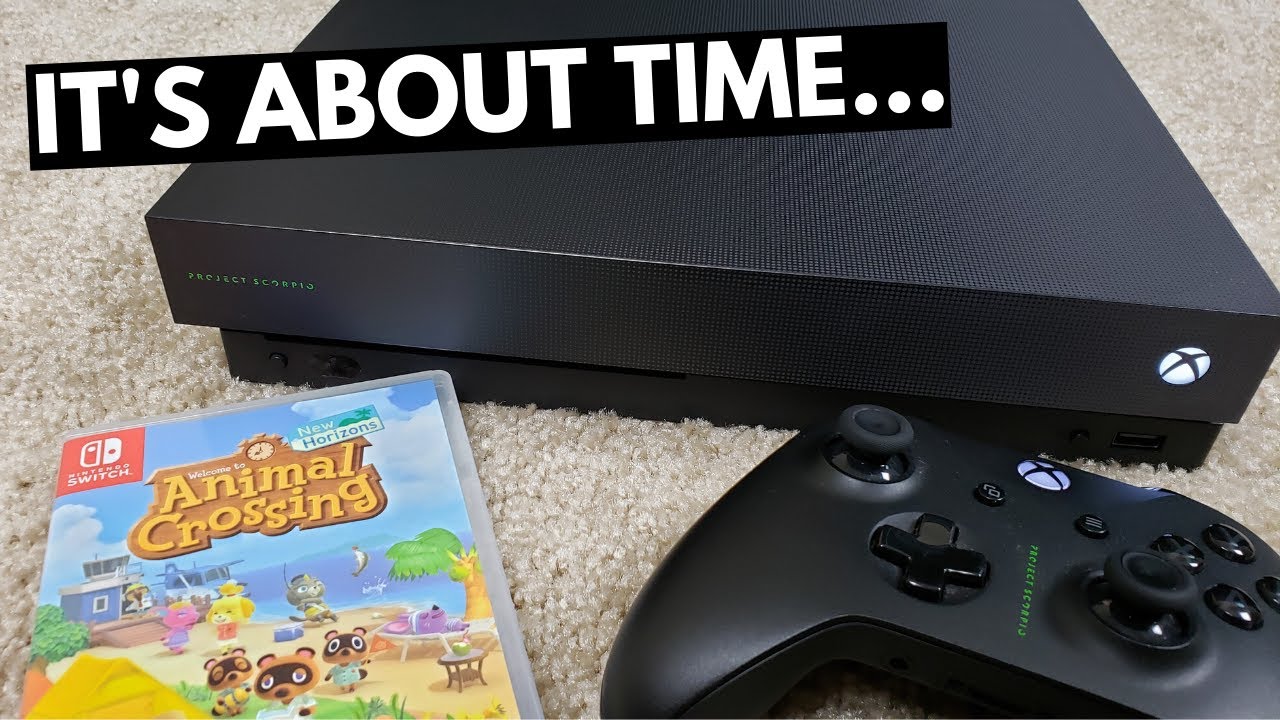 How to Play ANIMAL CROSSING on the XBOX ONE!! (Who needs the switch?)