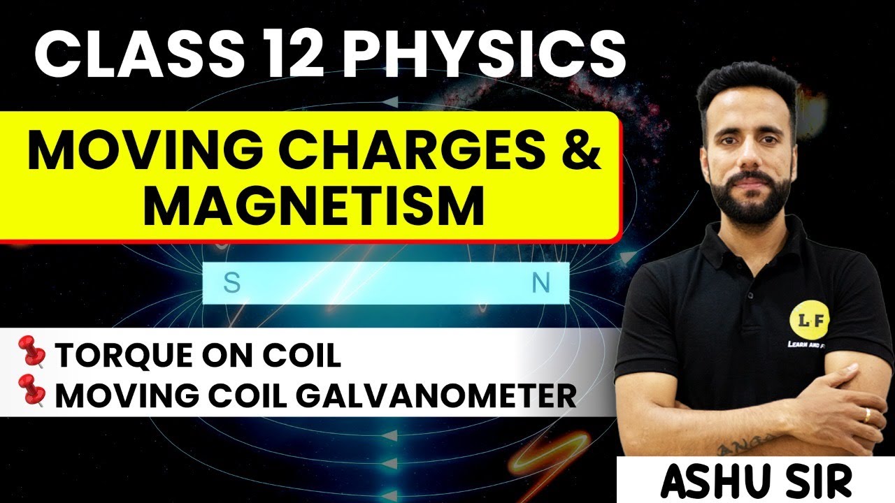 Class 12 Physics | Moving Charges & Magnetism | Torque on Coil | Moving Coil Galvanometer | Ashu Sir