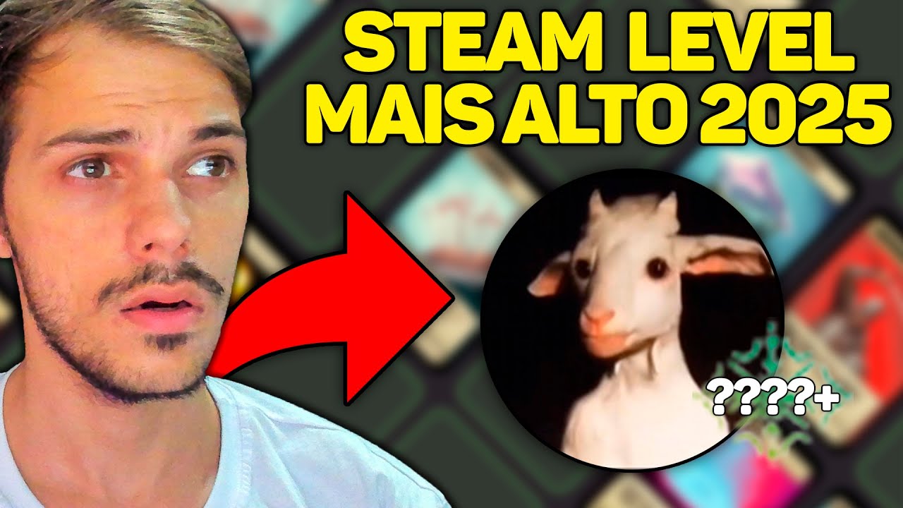 TOP 10 NÍVEIS MAIS ALTO DA STEAM 2025!