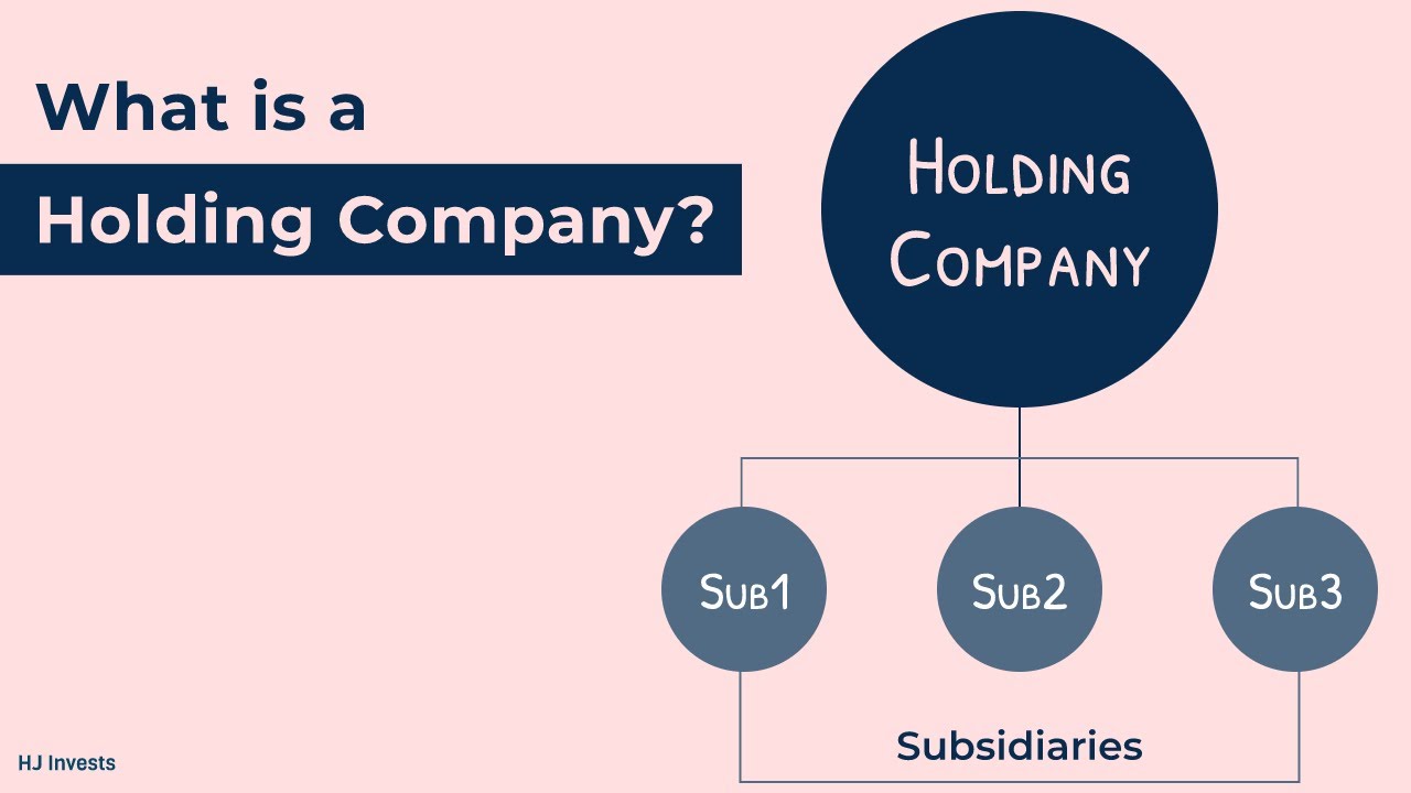 What is a Holding Company? | Benefits of Holding Subsidiary Structure | Stock Market Investing