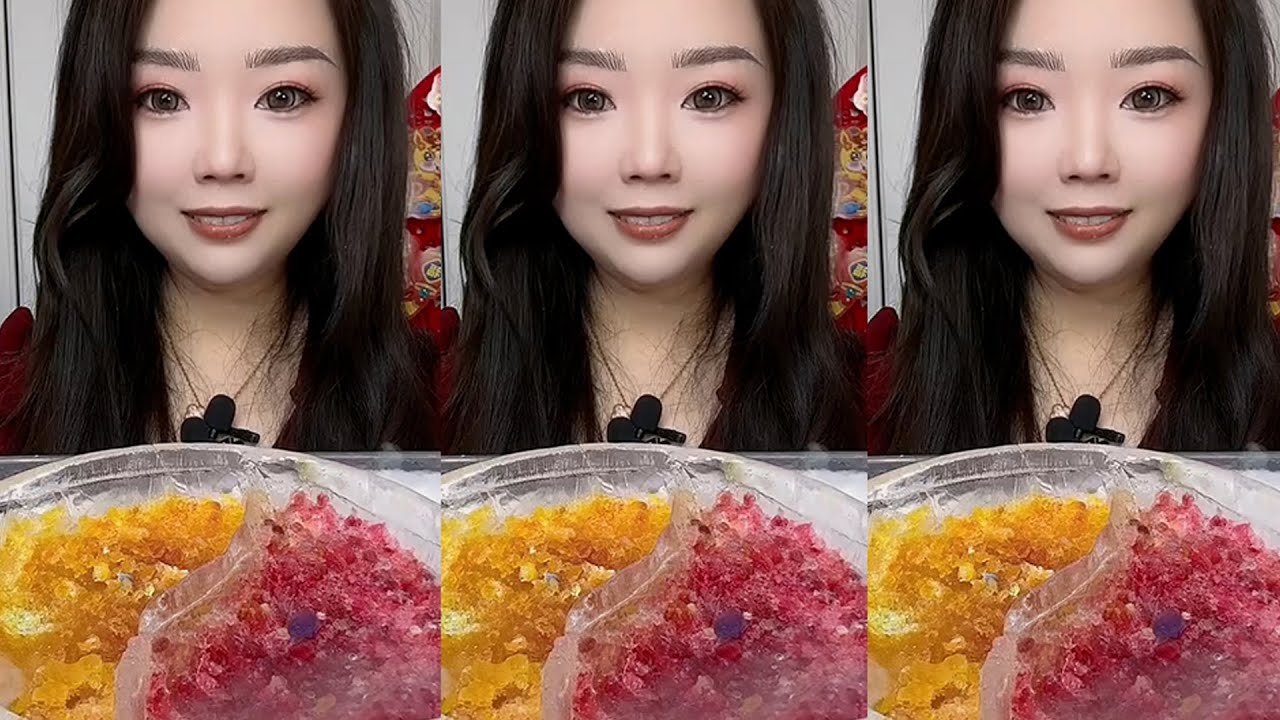 TaoTao Love Ice / Mukbang Ice #mukbang #eatingiceamsreatingsoundsshow