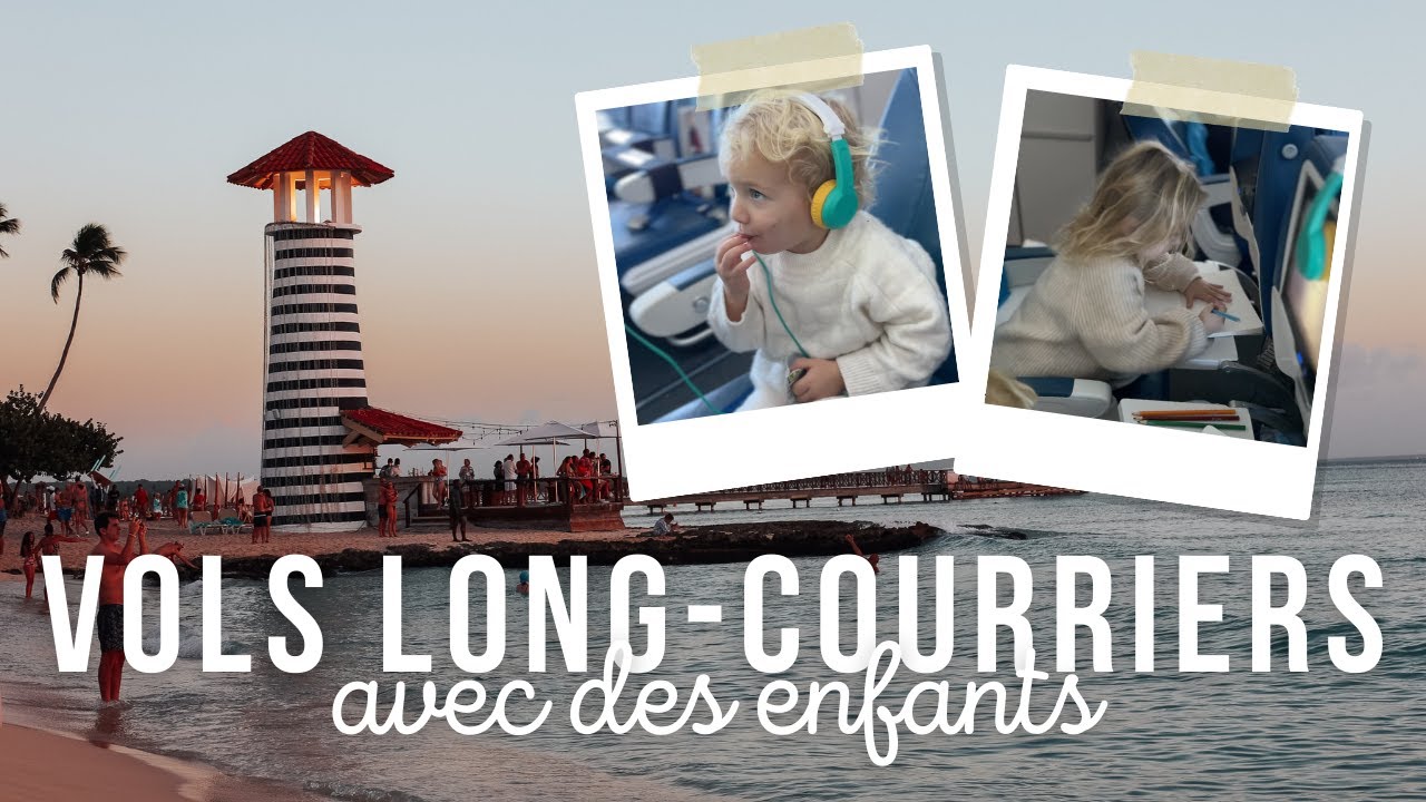 Prendre l'avion avec des enfants en bas âge : mes astuces