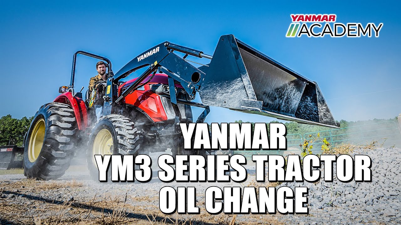 YANMAR YM3 SERIES TRACTOR Oil Change