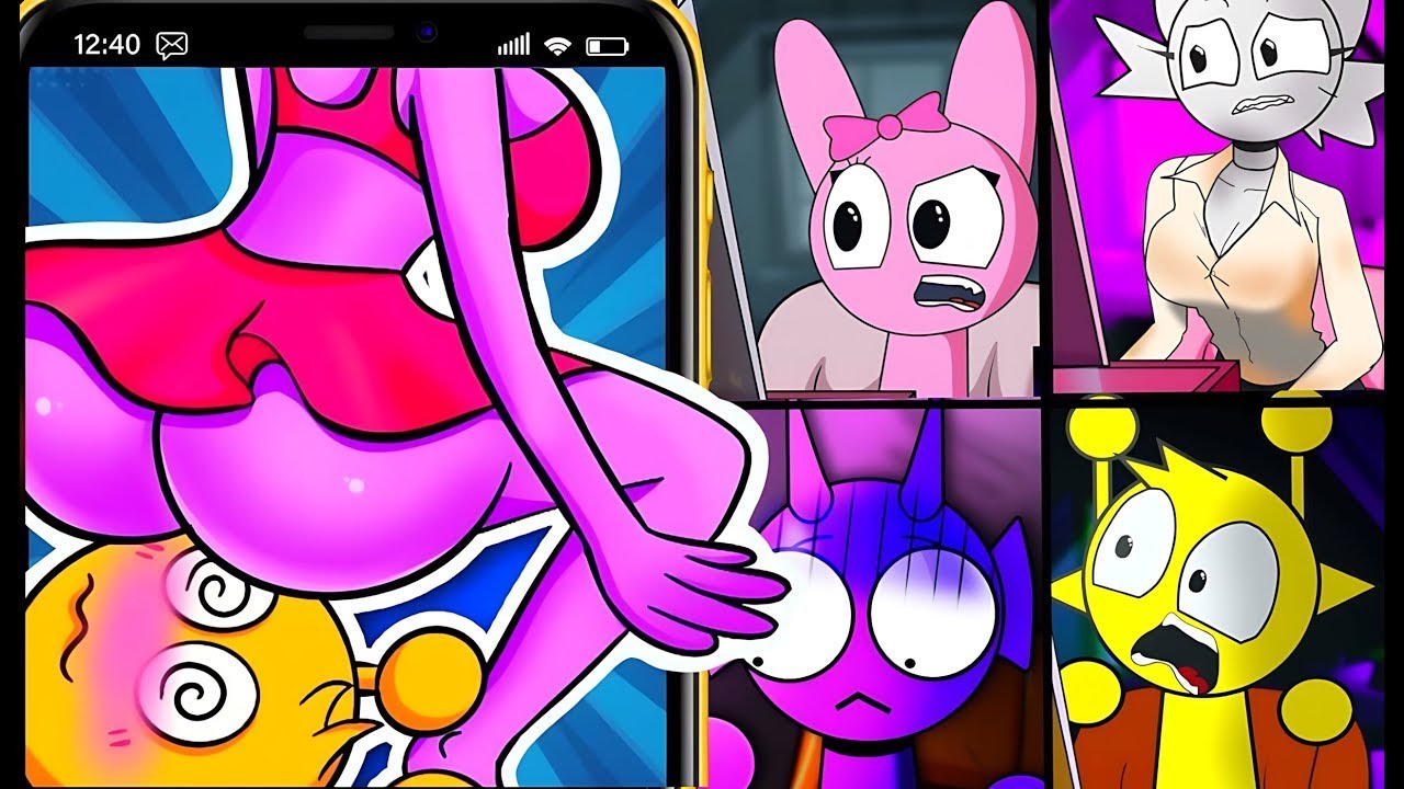 Sprunki Incredibox Wenda x Pinki x Simon x Durple React To SUS TikToks, Themselves, Memes