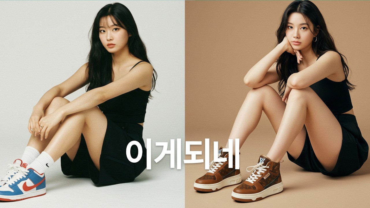 액세서리 신발로 1분만에 AI 모델 피팅 완성 비밀 공개 (Feat. 픽코파일럿)
