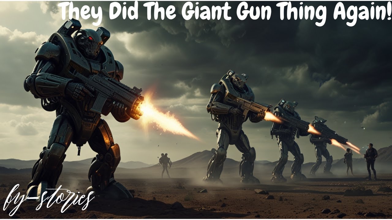 Humans and giant guns | HFY | A Short SciFi Story