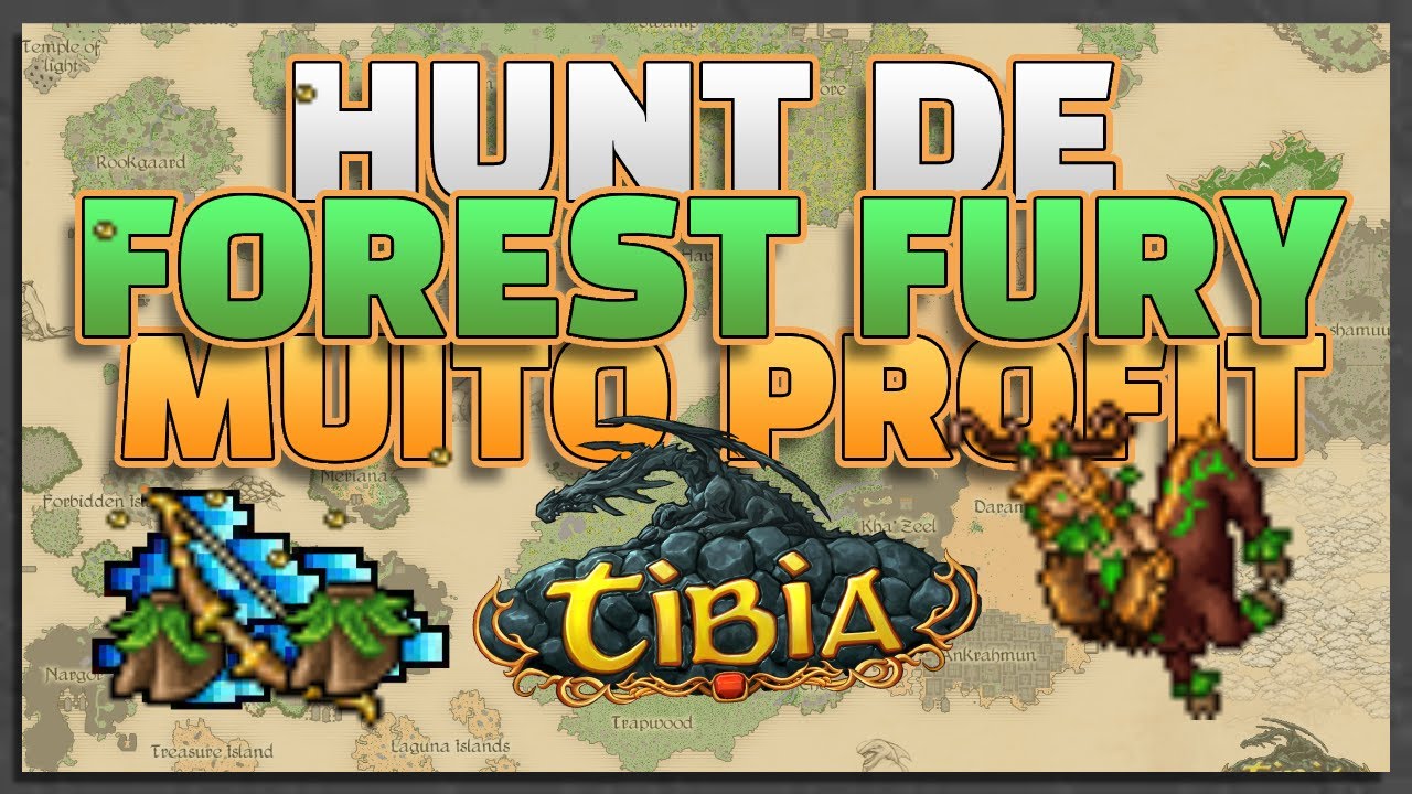 Farmando muito em low level Free account no global #Forest Fury #Dica #Tutorial #EliteKnight #Tibia