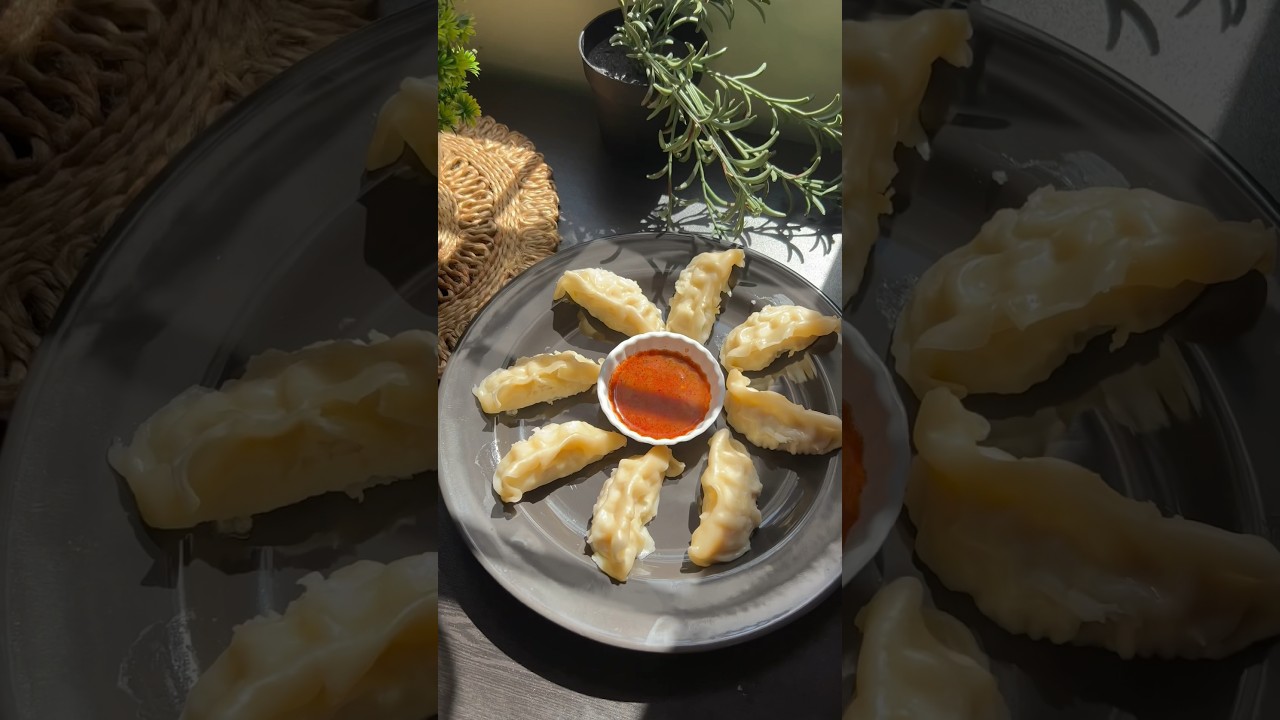 Chicken Cheese Momo #shorts #youtubeshorts