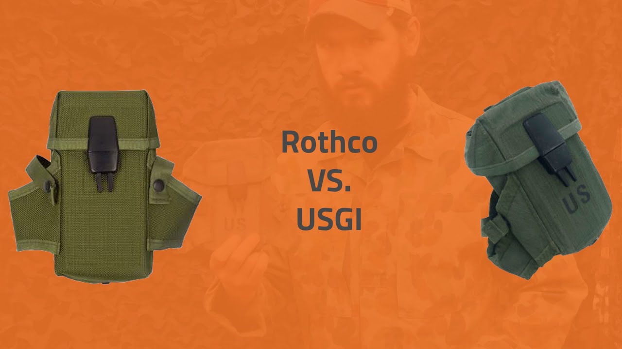 USGI vs Rothco - Which ALICE triple mag pouch takes the cake?