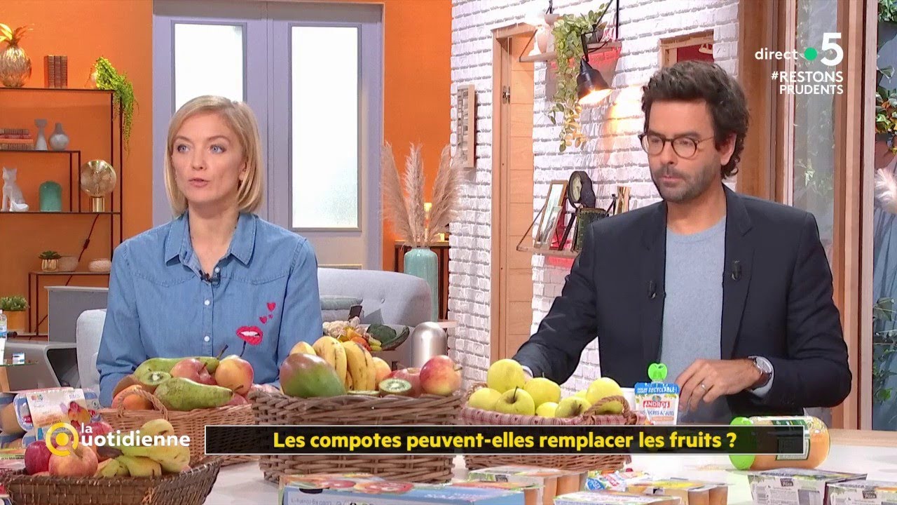 Les compotes peuvent-elles remplacer les fruits ? - La Quotidienne