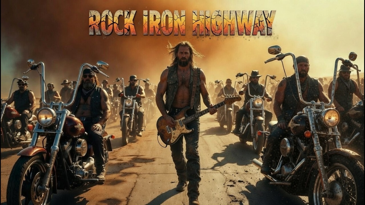 Rock Iron Higway – Brotherhood of Steel, Fire, and Freedom on the Open American Highway #rock