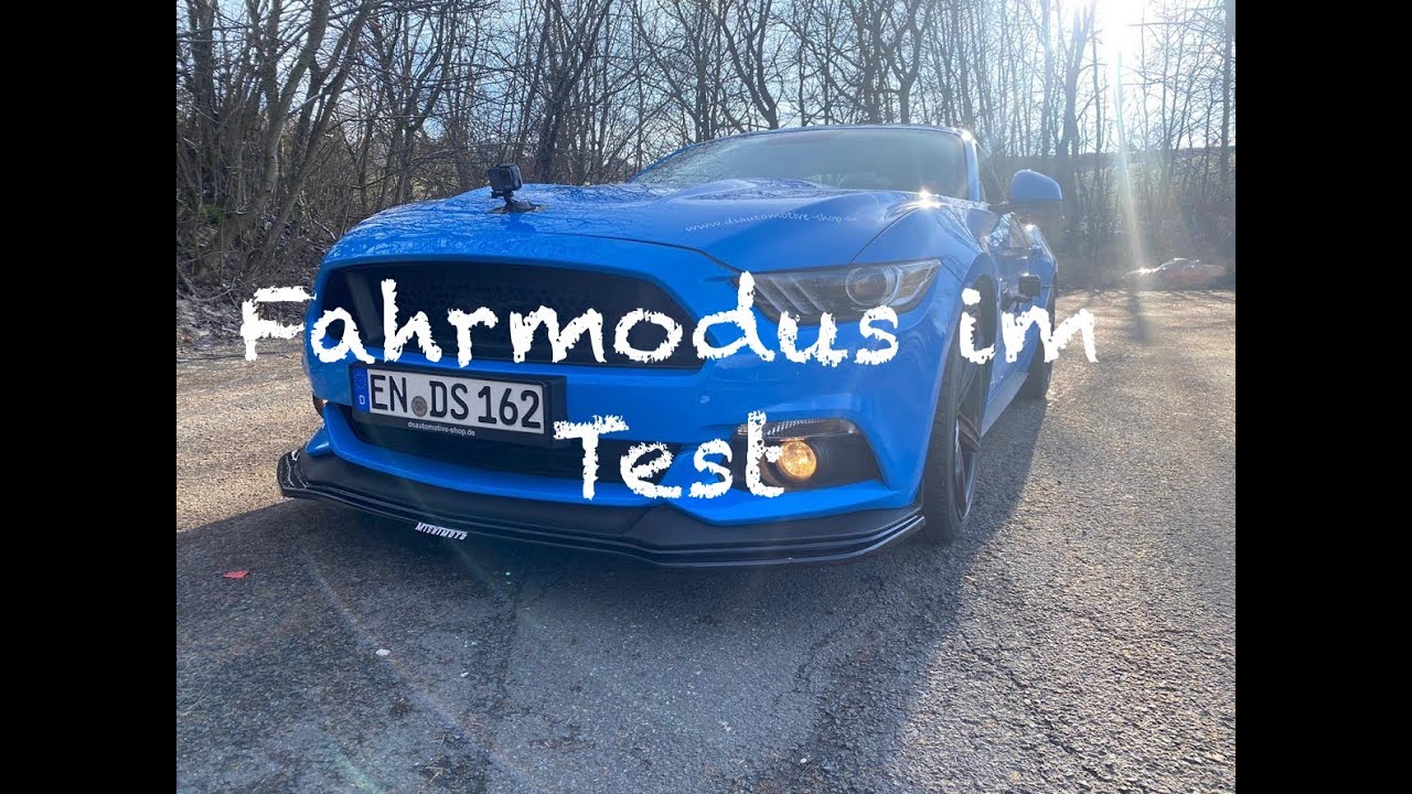 Diverse Drive Mode im Ford Mustang GT einfach erklärt