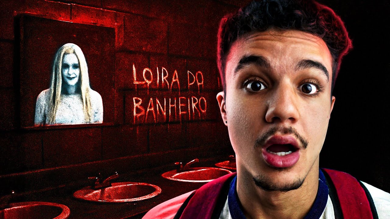 Loira Do Banheiro Na Escola!