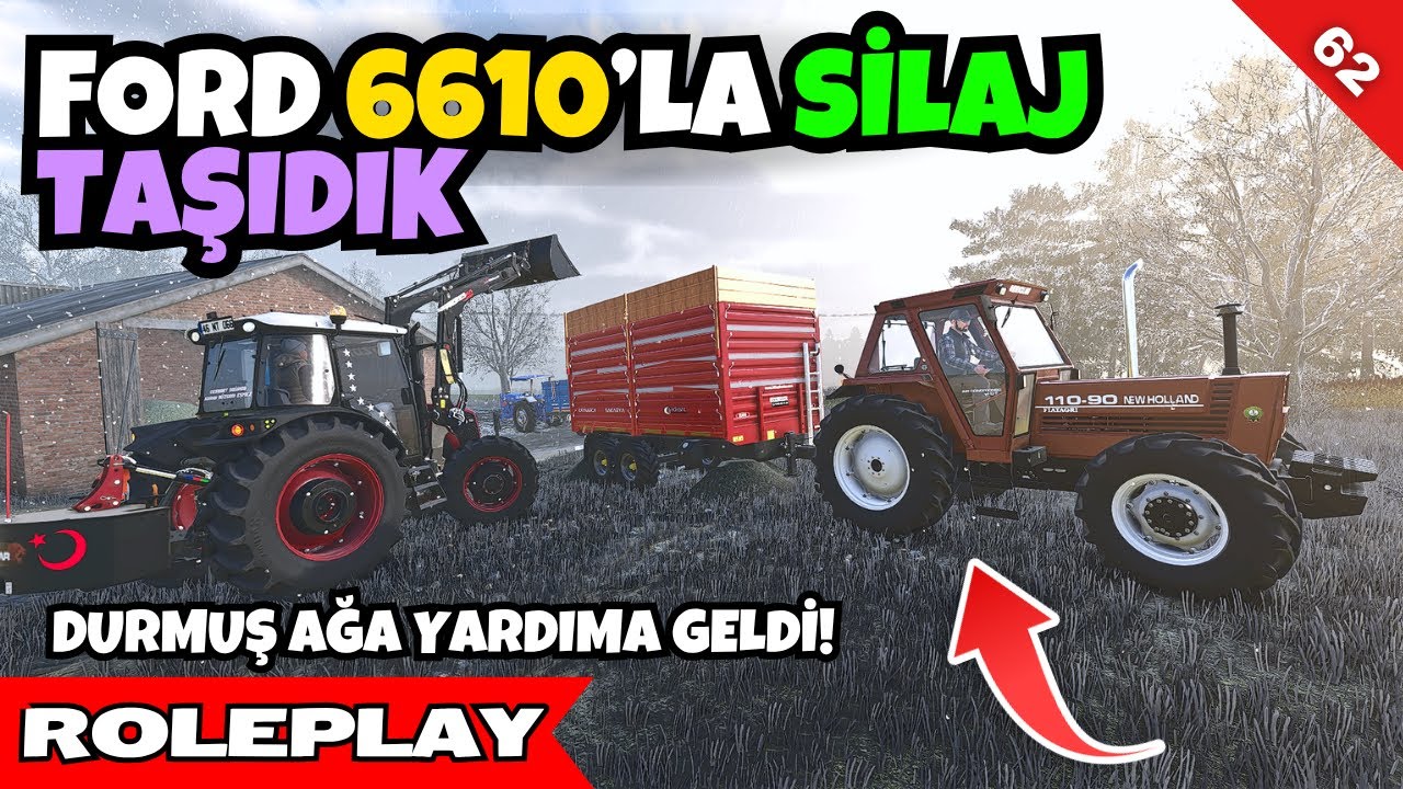 Silaj Alımı Başladı! Barut Necmi ve Durmuş Ağa İle Tam Ekip İşi | FS25 ELBİSTAN ROLEPLAY