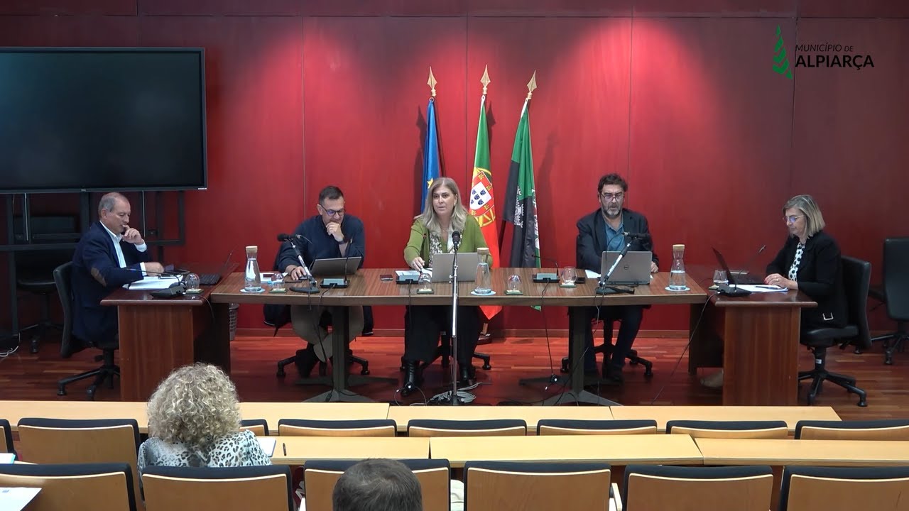 Reunião ordinária da Câmara Municipal de Alpiarça de 31-10-2025