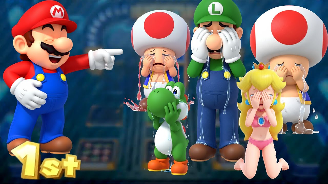 Mario Party 10: MASTER CPU Battle! (Mario vs Luigi vs Yoshi vs Toad)