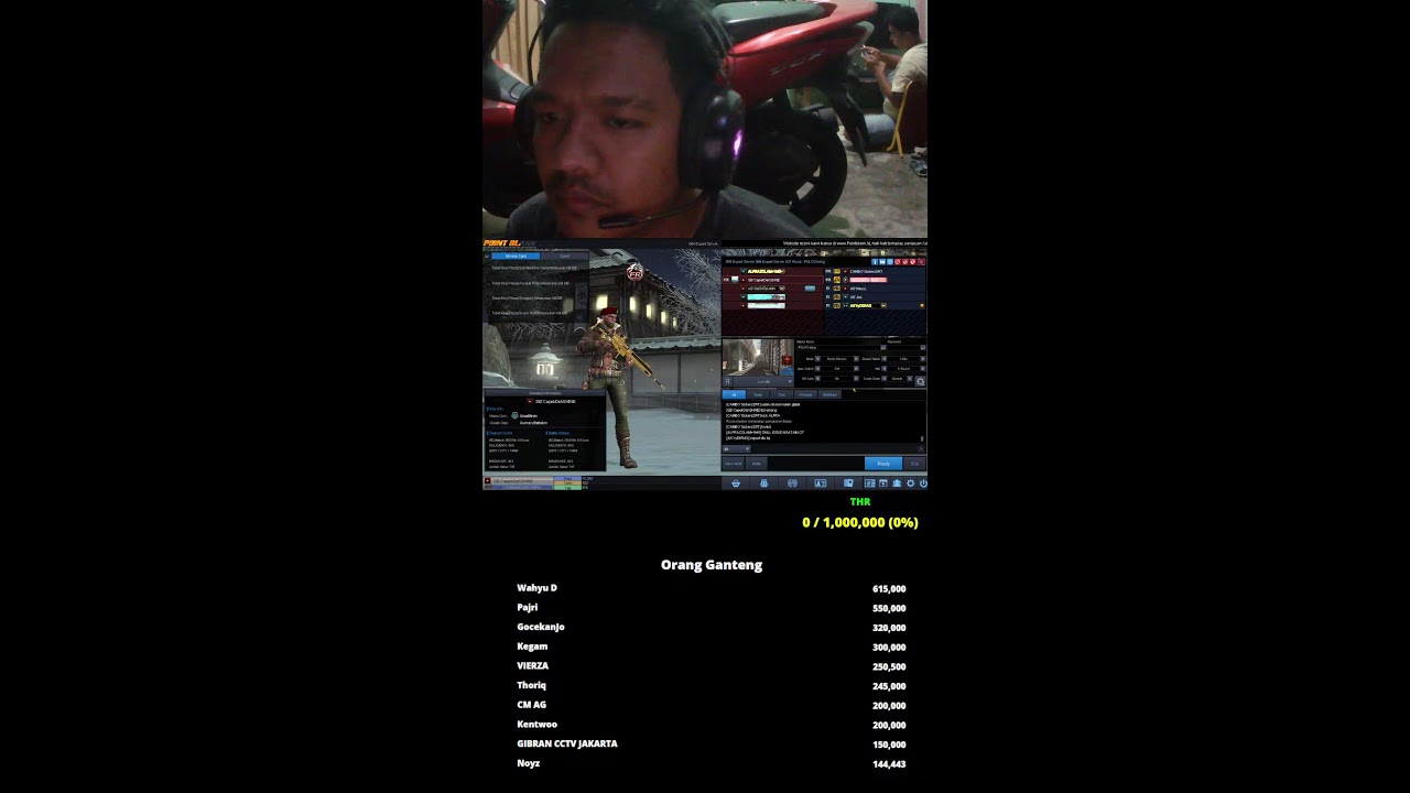Day 10 Kehilangan sendal Aman Bangett #pointblank #mediashareon