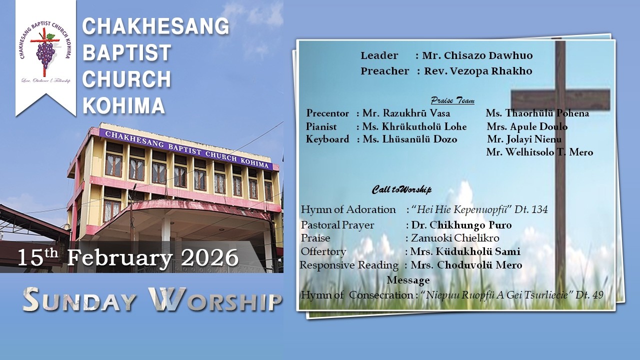 Sunday Worship Service  |  February 15, 2026