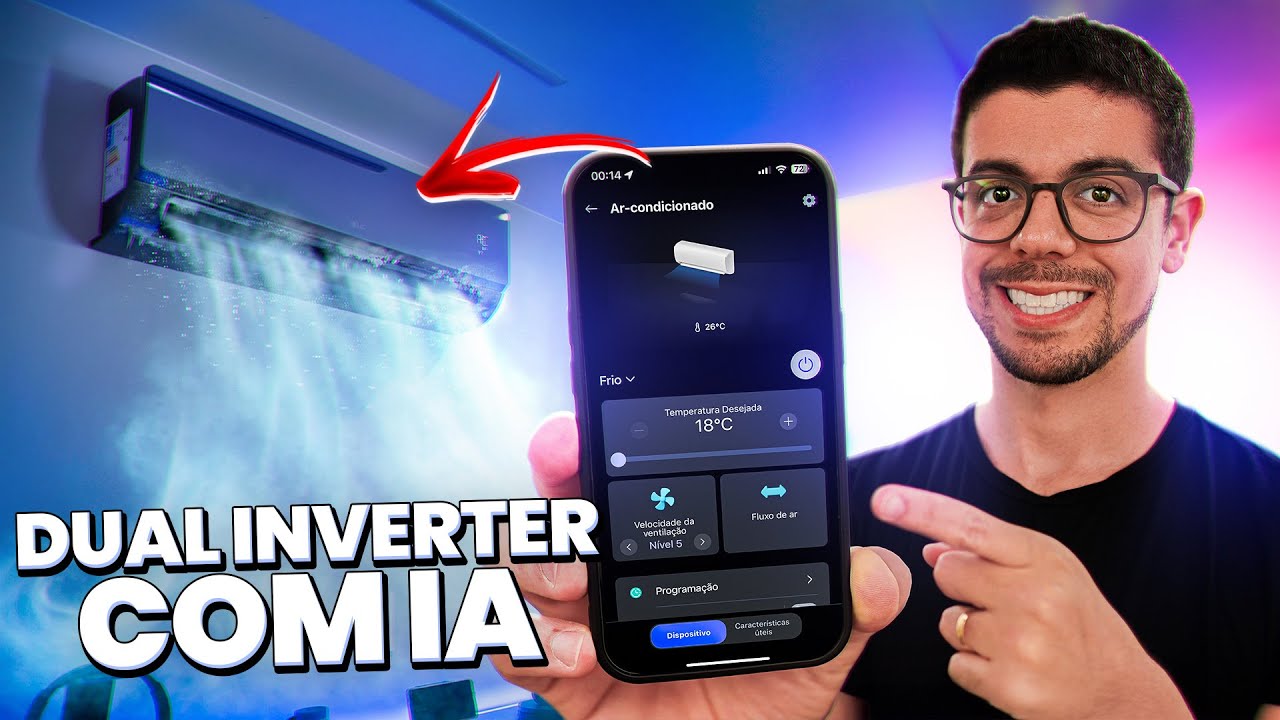 MELHOR AR-CONDICIONADO PARA SUA CASA INTELIGENTE? LG AI Dual Inverter